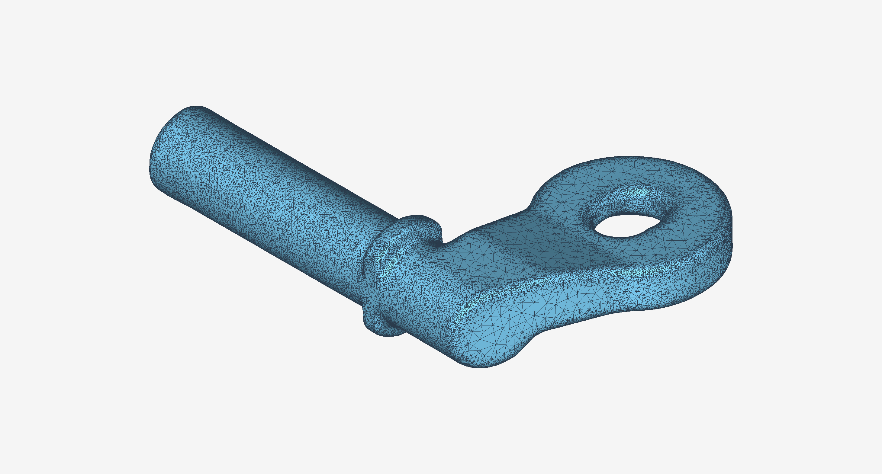 Triangulated mesh created by 3D scanning services - Scan to Mesh using 3D laser scanning