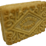 Colour 3D Scan of a custard cream biscuit