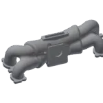 NURBS surface model of the casting