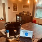 3D Scanning alloy wheel on-site